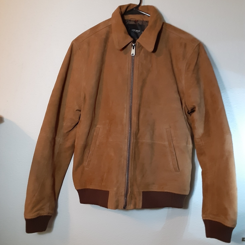 LUCKY BRAND Brown Leather Jacket